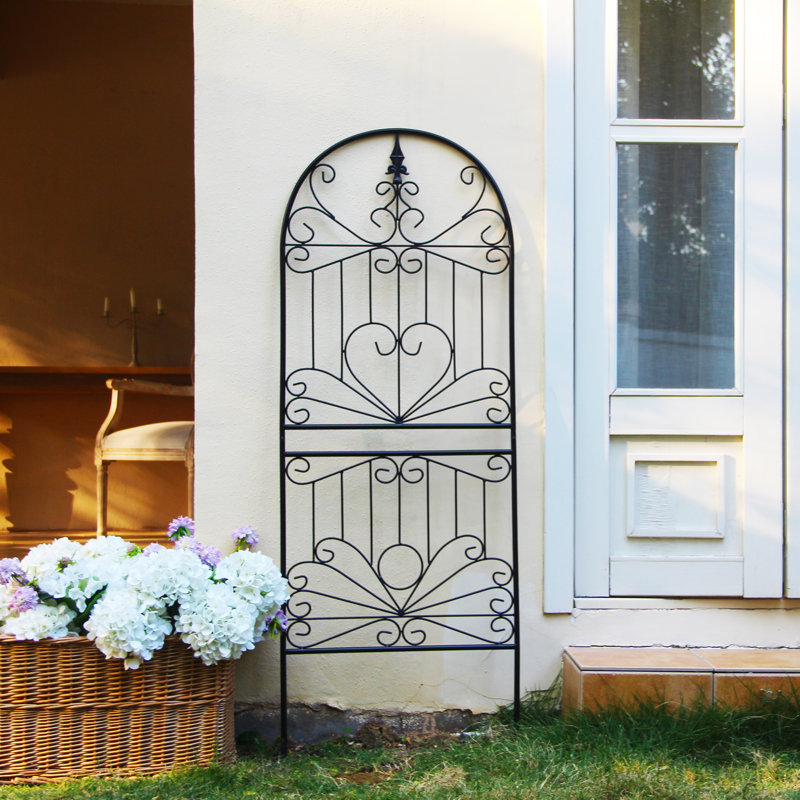 59" H X 22" W Iron Lattice Panel Trellis 1 Pack