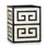Greek Key Waste Basket