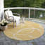 Tapis intérieur / extérieur doré lavable Mirelle -99062483