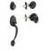 Copper Creek Handleset with Single Cylinder Deadbolt and Door Knob and Colonial Rosette