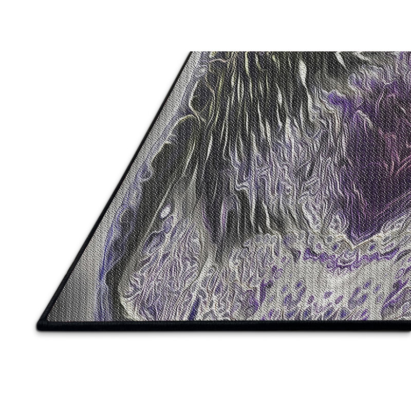 Tapis gris / brun Power Loom, Rectangle 2 pi x 3 pi