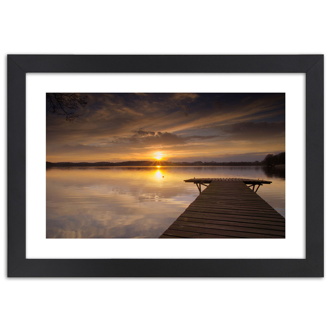 Bilder mit Rahmen, Lakeside-Brücke