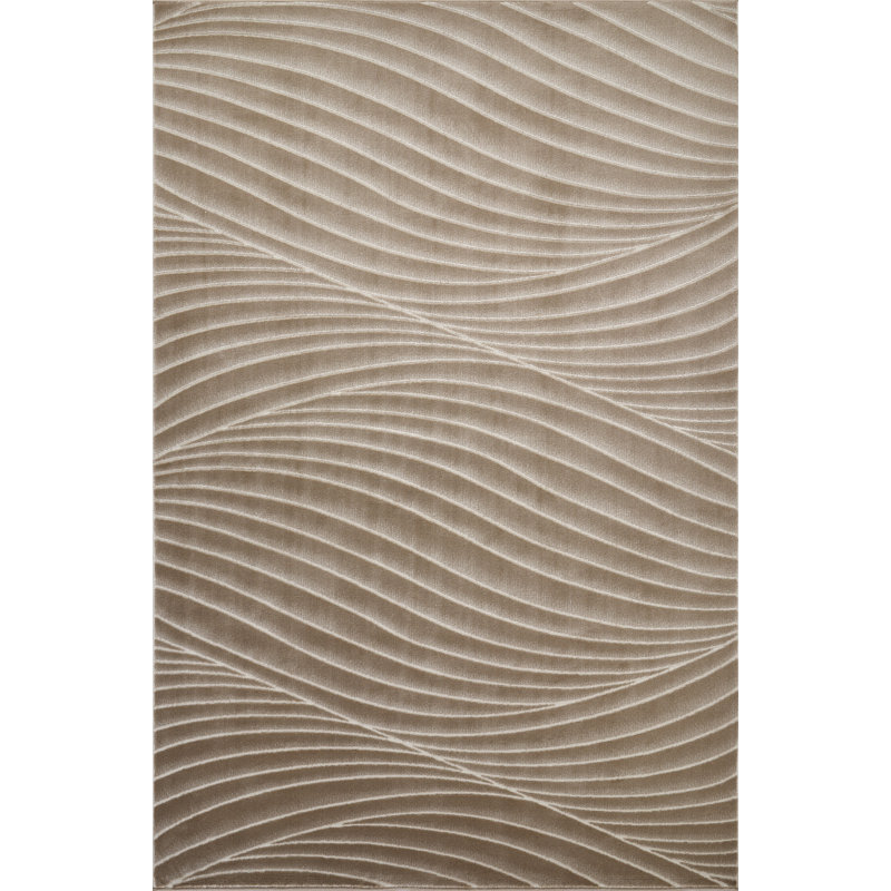 Omari Collection Abstract Traditional Area Rug, Rectangle 3'7" x 5'7"
