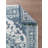 Dahlia Medallion Machine Woven Performance Area Rug - Ivory/Blue - 6'7" x 9'-2048333701