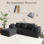 Canapé modulaire 106 po Cloud Comfort-117204226