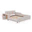 Lit plateforme tapissier avec rangement Leavie-814036669-839198791