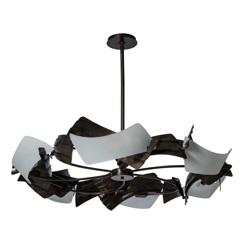 Crest 6 - Light Novelty Pendant, Dark Smoke
