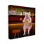 «Stupell Industries», cochon sur un tabouret de bar, art mural par Lund Roeser-91321854-91321853