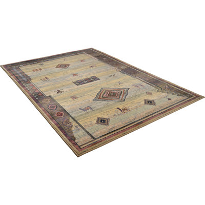 Collinsworth Southwestern Hand Woven Area Rug