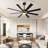 Wrought Studio™ 8-blade Ceiling Fan with Light and Remote