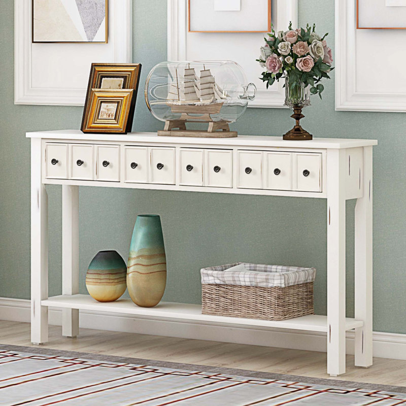 Buffet Hussna 60,03, Blanc antique
