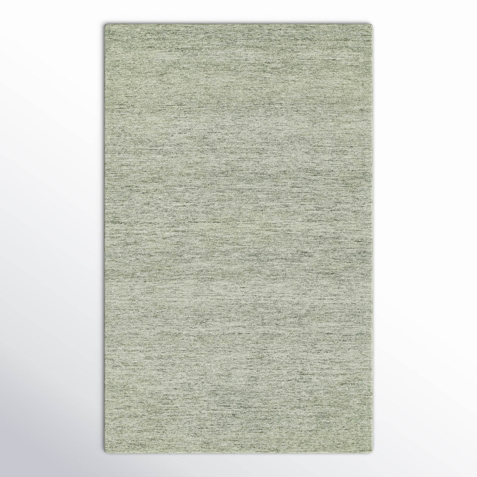 Isiah Handmade Wool Rug, Rectangle 5' x 8'