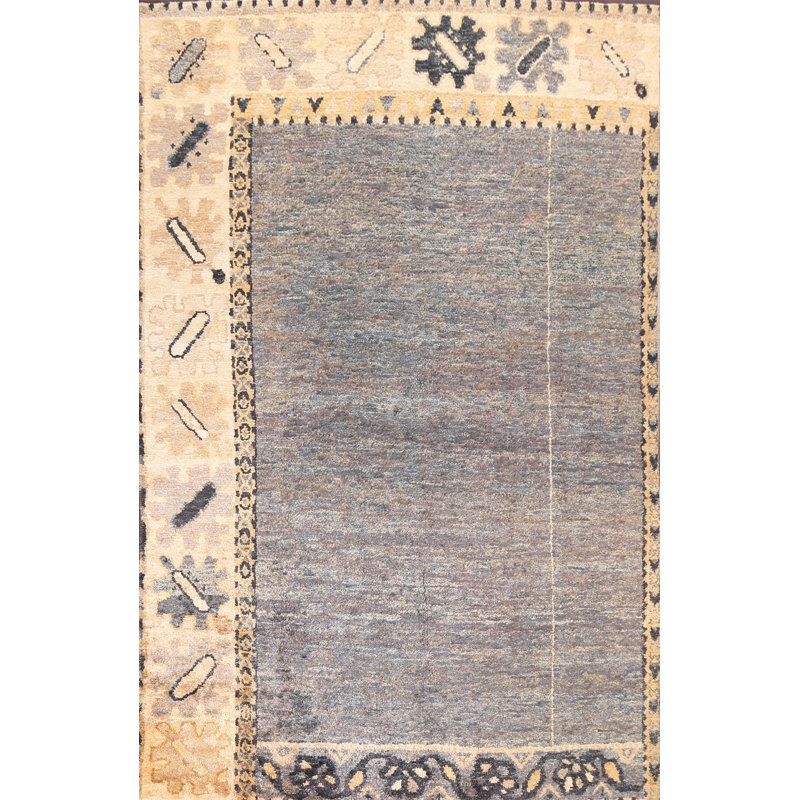One-of-a-Kind 5'3" X 11'8" Jute / Sisal Area Rug in Blue