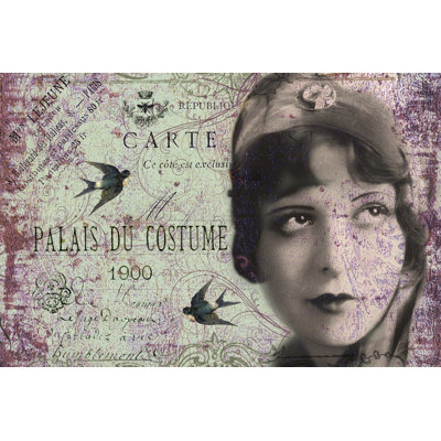 Femme Paris XII by Sandy Lloyd - Wrapped Canvas Art Prints