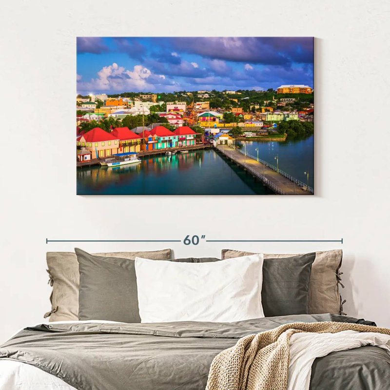 Gillard Bridge To Saint John's, 32" H x 48" W