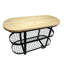 Gourmet Kitchen Cart with Butcher Block Top