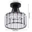 Crystal Semi Flush Mount-1056029056