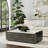 Tori  58" Reclaimed Wood Coffee Table In Dark Brown