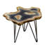 table de bout à pieds croisés