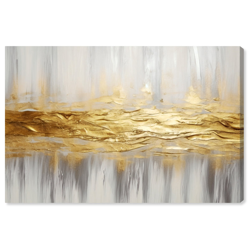 «Abstract The Metal Power Melts Glam», reproduction d'art sur toile