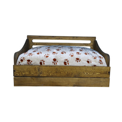 Canapé pour chien en bois Hardesty Paws