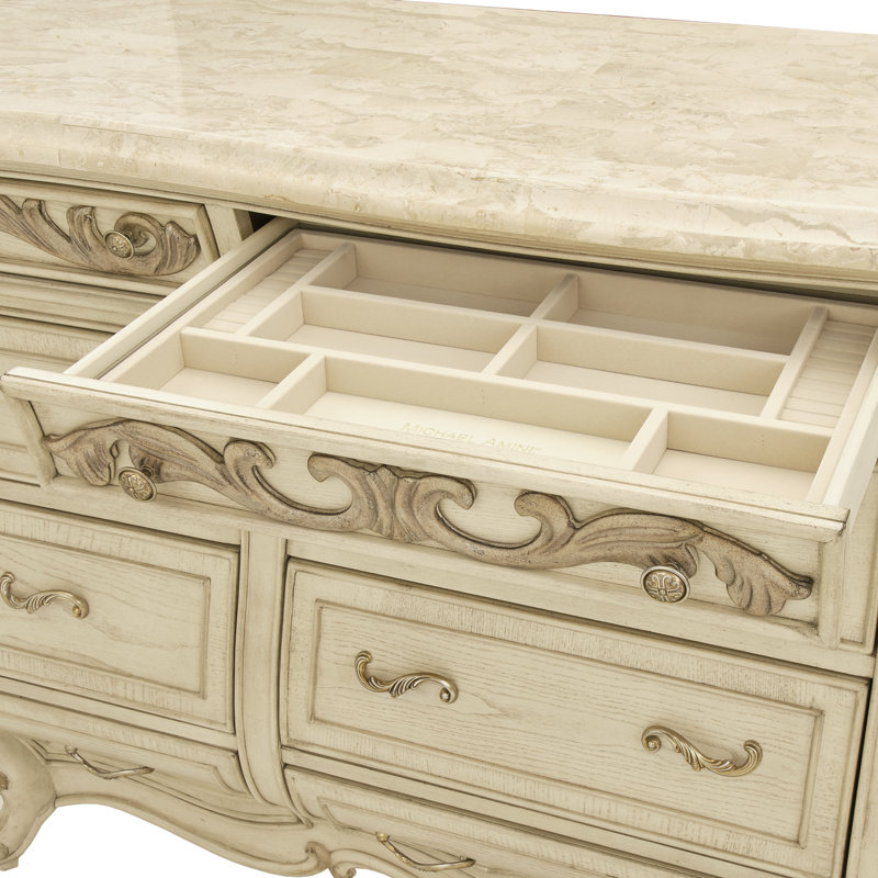 12 - Drawer Dresser, Champagne