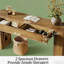 Stylish Accent Table,Spacious Console Table,Sofa Table