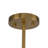 4-light Linen Drum Pendant