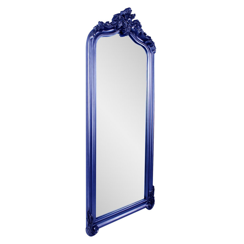Mahar Wood Mirror, Navy