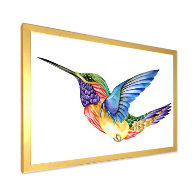 Humming Bird - Cadre photo, impression sur toile