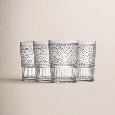 Claro Highball Glasses, 17 oz.