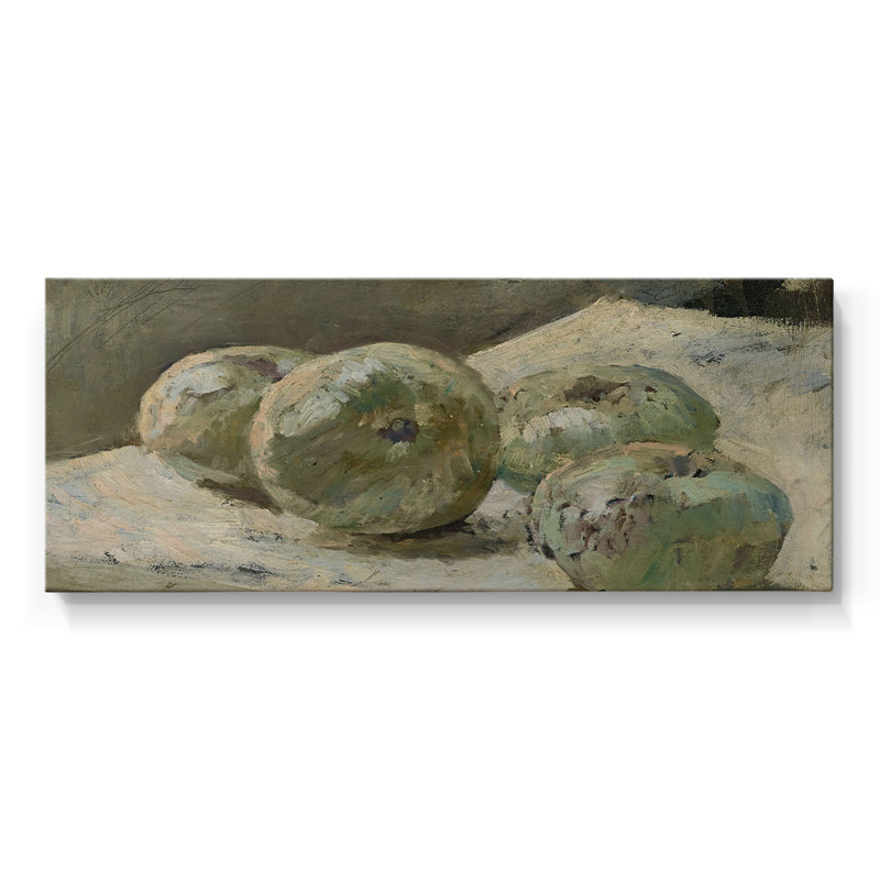 Botanical Series-CDLxxx- Toile tendue avec châssis - Prêt à être accroché, H 12 po x l 30 po