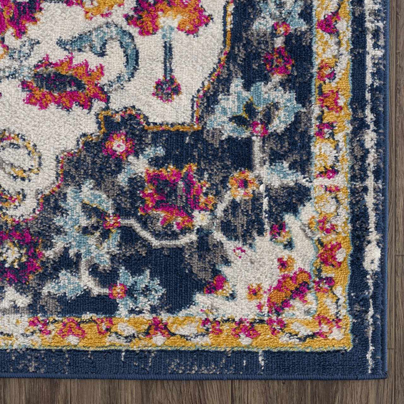 Favreau Floral Indoor Rug, Rectangle 9' x 12'