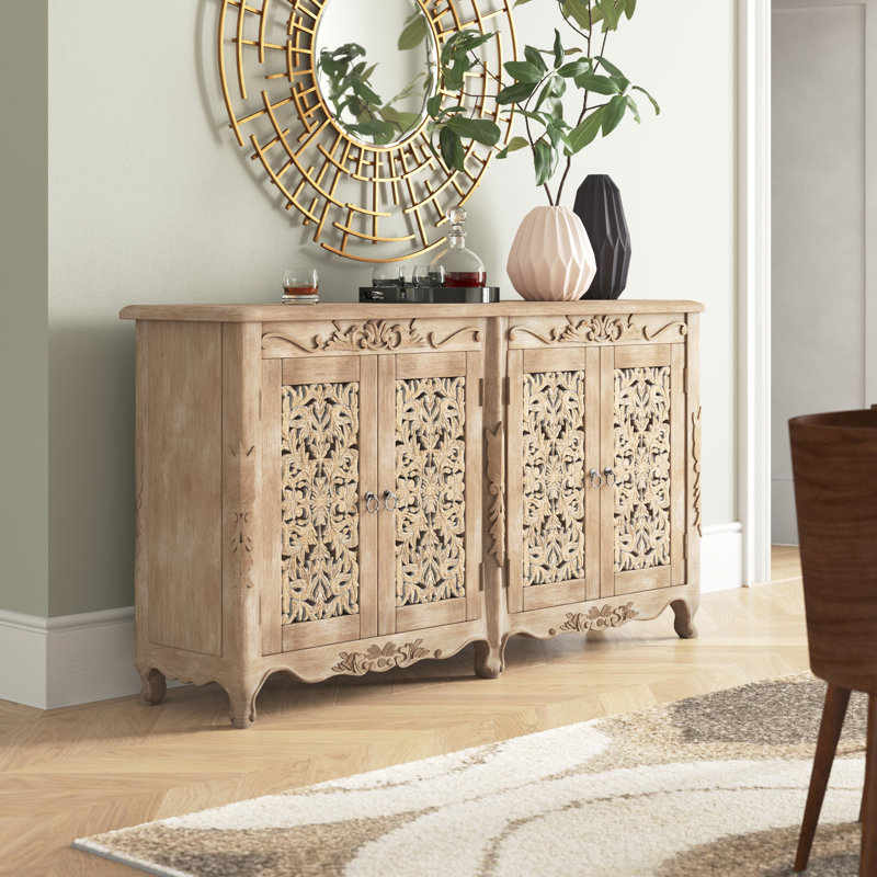 Vasquez 66'' Solid Wood Sideboard