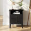 Ensemble de 2 tables de chevet 2 tiroirs, table de bout moderne avec rangement-245245098