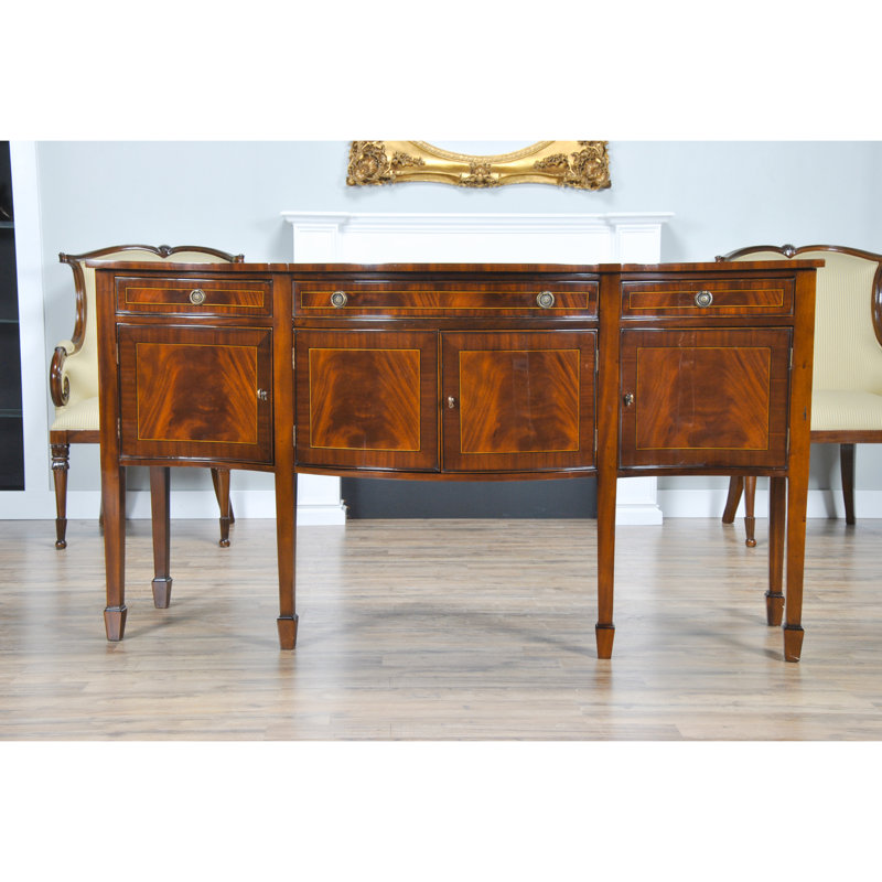 72'' Solid Wood Sideboard