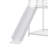 Metal Bunk Bed With Slide And Guardrails,-3625822-3625819