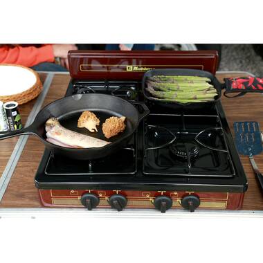 2 Burner Gas Stove Top, Bronze -PFK-200