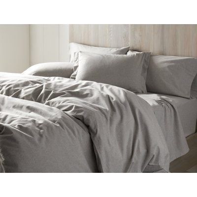 Cloud Organic Flannel Standard Sham Set
