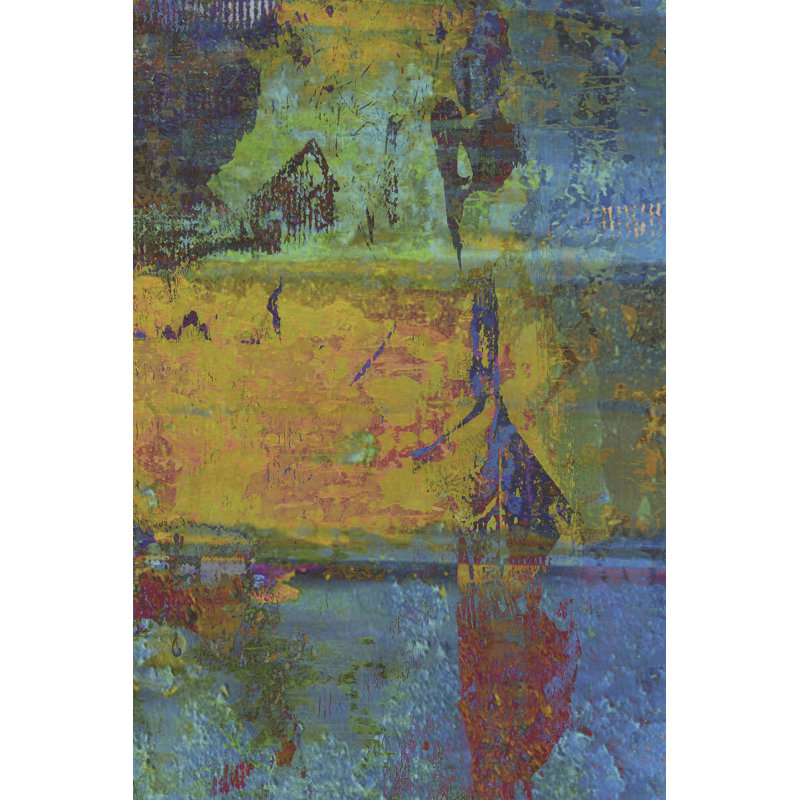 Golden Light II - Wrapped Canvas Painting, 46cm H x 30cm W x 3.8cm D