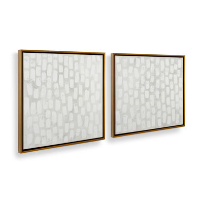 Wave Formations Duo I Set of 2 Canvas Prints