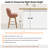 26" Swivel Upholstered Counter Stool Set of 3, with Solid Wood Frame and Mid Back-1165275136-1160884608