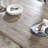 Horncastle Pine Solid Wood Top Metal Base Dining Table