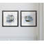 « cool water i », ensemble de 2 reproductions encadrées-536548358