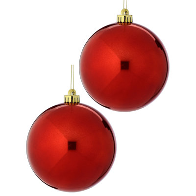 200mm Shatterproof Plastic Pearl Ornament Ball