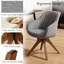Upholstered Swivel Armchair-328588118