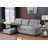 Upholstered Pull Out Sectional Sofa With Chaise-266153251