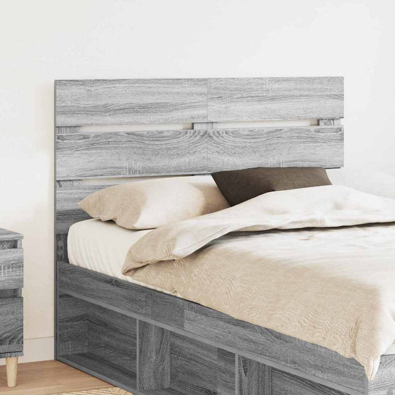 Headboard, Grey Sonoma, EU Double - 135 x 200 cm