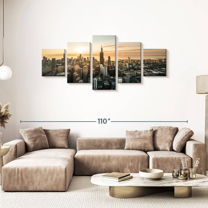 Senne Chicago City, H 36 po x l 80 po