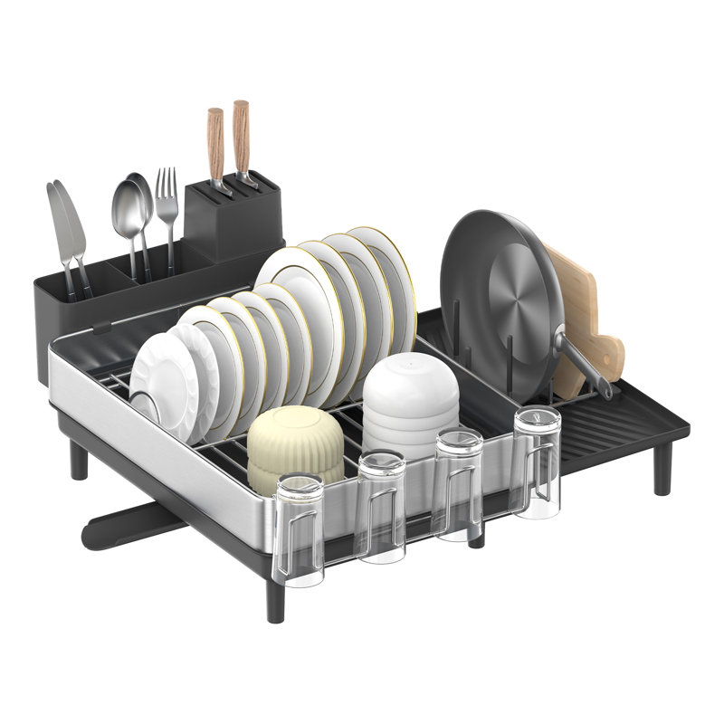 Amaker Adjustable Steel Dish Rack